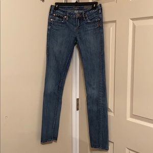 Women’s size 28/33 Distressed Monica Skinny Jeans